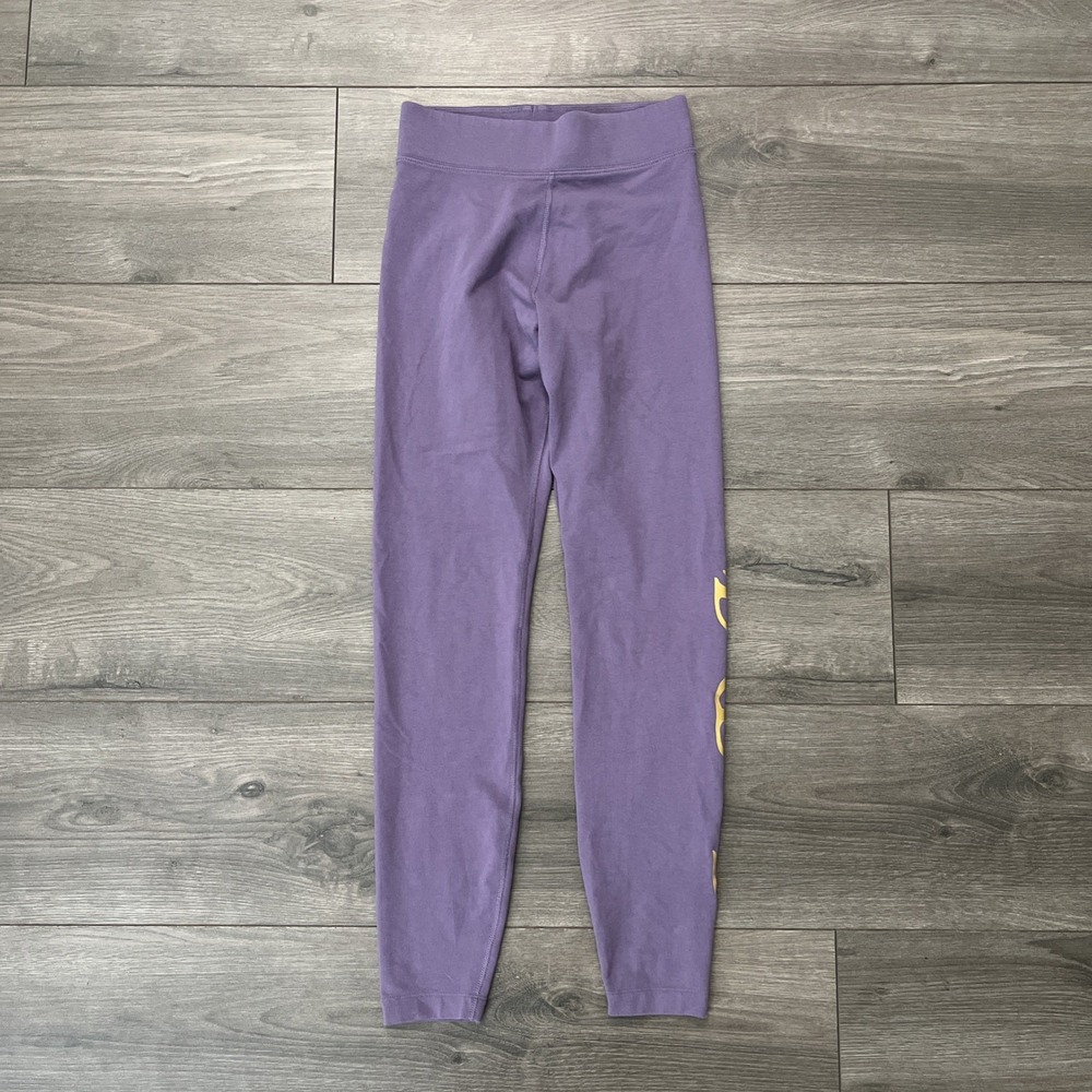 Nike Just Do It Womens XS Leggings Purple